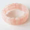 Rose Quartz Faceted Bracelet - For feelings of compassion, love and harmony