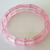 Rose Quartz faceted Bracelet - to open the heart and connect to the energy of love