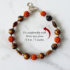 Rudraksha Tiger Eye Bracelet - For protection and peace of mind