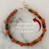 Rudraksha Tiger Eye Bracelet - for courage, strength, will and personal power