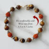 Rudraksha Tiger Eye Bracelet - To enhances integrity and brings prosperity