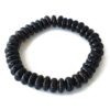 Smoky Quartz Bracelet - Elliptical Beads - For grounding and removing negative emotions