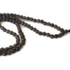 Smoky Quartz Round Faceted Necklace Mala - To instills balance and harmony