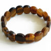 Tiger Eye Bracelet - Oval Beads to enhances integrity and willpower