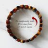 Tiger Eye Faceted Bracelet - For enhances integrity and willpower