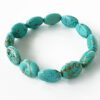 Turquoise Bracelet - Oval Beads - For love and communication