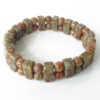 Unakite Bracelet - D1 - For balances emotions with spirituality