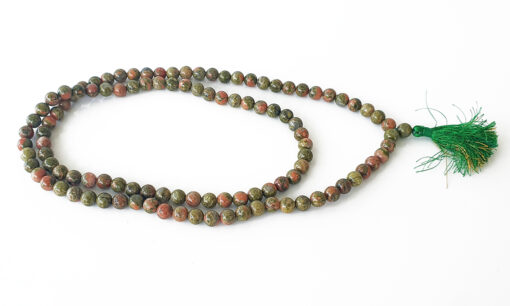 Unakite Necklace - For spiritual healing