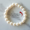 White Pearl Bracelet - For strengthens mental faculties