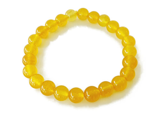 Yellow Agate Bracelet - To bring serenity, clarity, creativity and energy