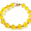 Yellow Agate Bracelet - To bring happiness, hope, clarity and creativity