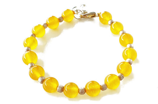 Yellow Agate Bracelet - To bring happiness, hope, clarity and creativity