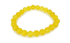 Yellow Jade Bracelet - To provide energy, stamina and attract happiness