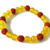 Yellow Jade and Rudraksha Bracelet - To Attracts joy and happiness