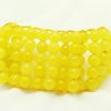 Yellow Agate Multi Beads Bracelet