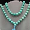 Amazonite Mala to dispels fears and anxieties and provides clarity of thoughts