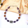 Amethyst and Rudraksha Bracelet