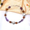 Amethyst and Rudraksha Bracelet