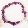 Amethyst Uncut Beads Bracelet