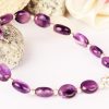 Amethyst Oval Bracelet - To enhance intuition and creativity