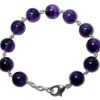 Amethyst Round Bracelet