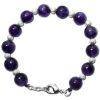 Amethyst Round Bracelet