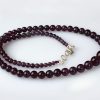 Amethyst Round Necklace - To absorb negative energy while emitting positive energy