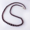 Amethyst Round Necklace - To absorb negative energy while emitting positive energy