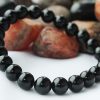 Black Agate Bracelet - For courage and success