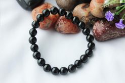 Black Agate Bracelet - For courage and success