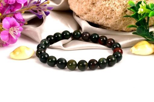 Bloodstone bracelet -To promotes intuitive powers and gives courage