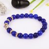 Blue Agate Buddha Bracelet to calm emotions and improving concentration