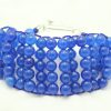 Blue Agate Multi Beads Bracelet