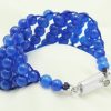 Blue Agate Multi Beads Bracelet