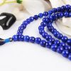 Blue Onyx Faceted Necklace Mala To banishes grief and enhances self-control