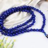 Blue Onyx Faceted Necklace Mala To banishes grief and enhances self-control