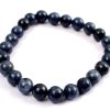 Round Blue Sapphire Stone Bracelet