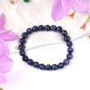 Blue Sapphire faceted Bracelet - 8mm