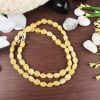 Calsite Oval Necklace Mala To enhance self-worth