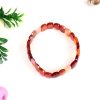 Carnelian Bracelet - Faceted Beads - For protection and self-worth