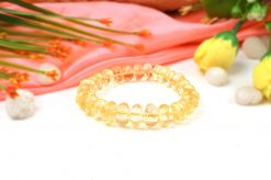 Citrine Bracelet - Elliptical Beads - To stimulates healing energies