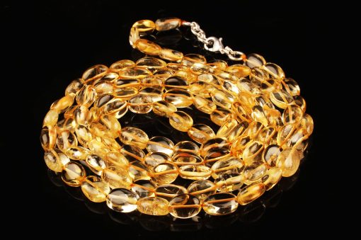 Citrine Oval Necklace