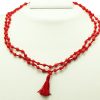 Coral Necklace Mala