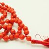 Coral Necklace Mala