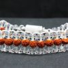 Crystal Rudraksha wrist Bracelet - For peace of mind and coolness to the body