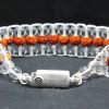 Crystal Rudraksha wrist Bracelet - For peace of mind and coolness to the body