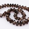 Smoky Quartz Faceted Beads Necklace - For alleviating panic attacks, anxiety, and nightmares