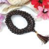 Garnet Necklace Mala - For inspires love, passion and devotion