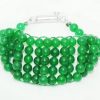 Green Agate Multi Beads Bracelet