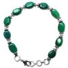 Green Onyx Oval Bracelet - D1 - To Promotes love and trust